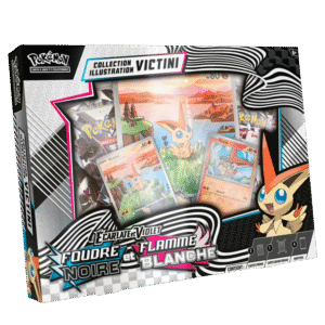 Coffret Victini Coffret Illustration Victini EV10.5 - Foudre Noire & Flamme Blanche