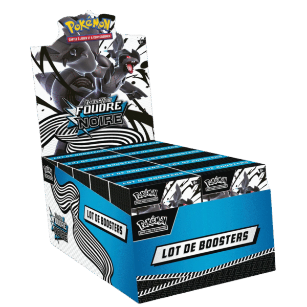 display-bundle-foudre-noire-ev10-5-carte-pokemon-vf - Modifié Display de Bundles EV10.5 - Foudre Noire / Flamme Blanche