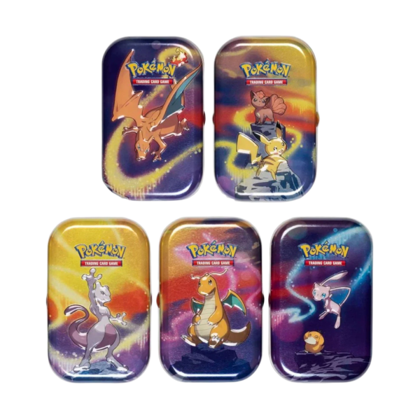 Display Mini-Tins Amitiés de Kanto & Puissance de Kanto