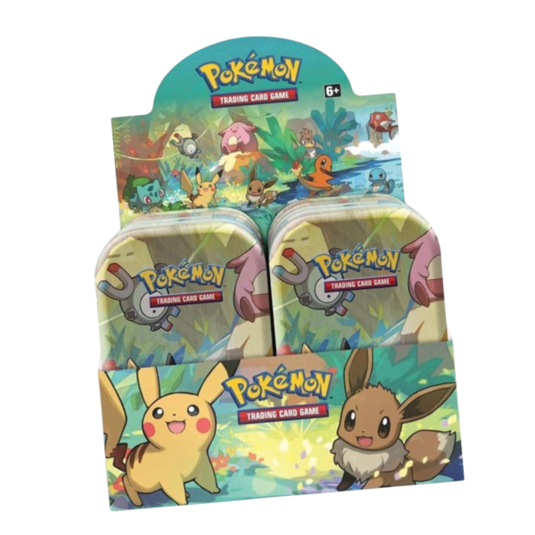 Display Mini-Tins Amitiés de Kanto & Puissance de Kanto