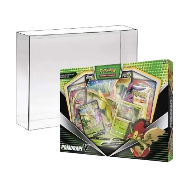 Clear-case-coffret-Modifié Protection PVC – Coffret Pokémon - Unité