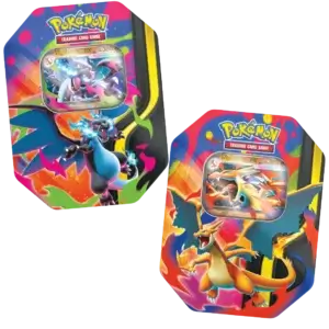 POKEBOX-M-DRAC Arset Pokébox Méga-Dracaufeu (Méga-Dracaufeu X ex & Méga-Dracaufeu Y ex)