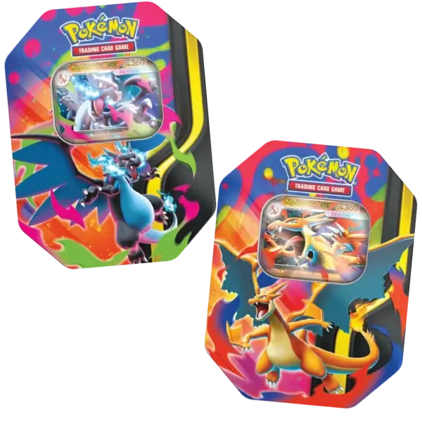 Arset Pokébox Méga-Dracaufeu (Méga-Dracaufeu X ex & Méga-Dracaufeu Y ex)