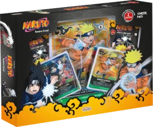 Coffret NarutoTCG Coffret Starter Pack – Konoha Shidō – Sasuke & Naruto (1er Édition)