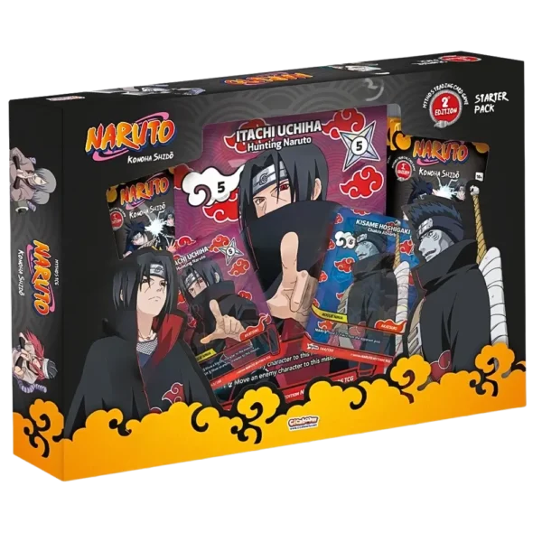 N01-2ED-SP-IK-FR- Coffret Starter Pack – Konoha Shidō – Itachi – 1er Chapitre (2ème Édition)