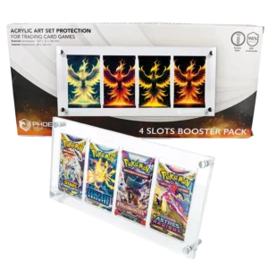 Protection Acrylique – 4 Boosters Pack Art Set