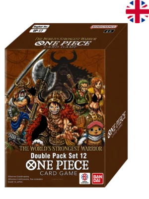 DPACK OP-17 EN Double Pack Set 12 OP-17 – The World’s Strongest Warrior