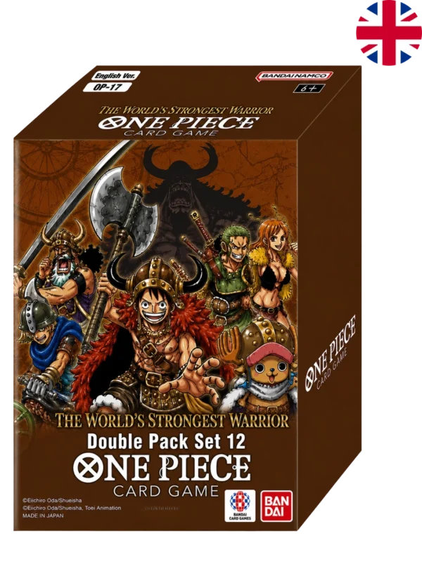 DPACK OP-17 EN Double Pack Set 12 OP-17 – The World’s Strongest Warrior